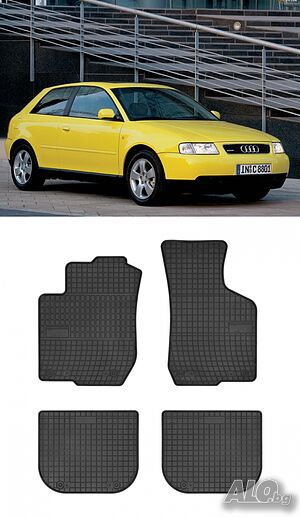 Гумени стелки Frogum съвместими с Audi A3 (8L) - (1996-2003)