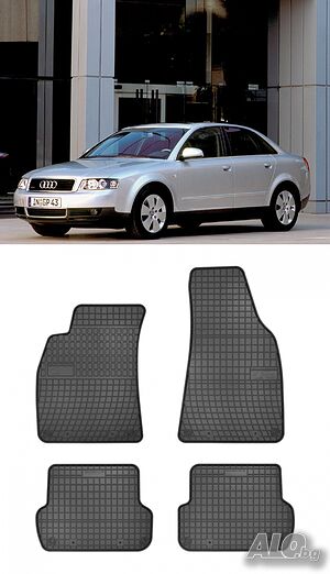 Гумени стелки Frogum съвместими с Audi A4 B6 B7 2000-2007