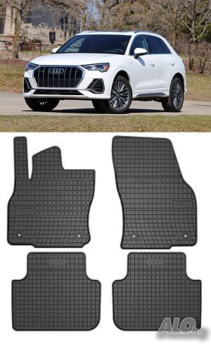 Гумени стелки Frogum съвместими с Audi Q3 2018-