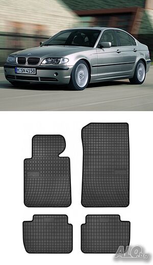 Гумени стелки Frogum съвместими с BMW 3 E46 (1998-2006)