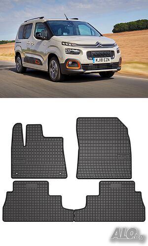 Гумени стелки Frogum съвместими с Citroen Berlingo Multispace 2018+