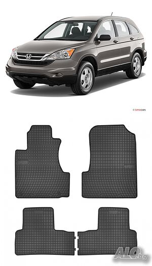 Гумени стелки Frogum съвместими с Honda CRV III - (2006-2012)