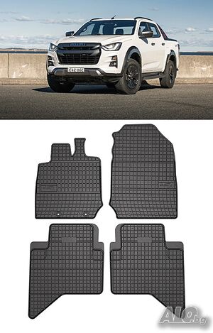 Гумени стелки Frogum съвместими с Isuzu D Max III 2019+