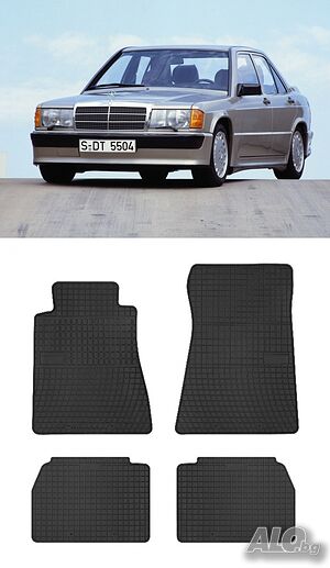 Гумени стелки Frogum съвместими с Mercedes (W201) E190 1982-93