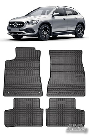 Гумени стелки Frogum съвместими с Mercedes B-Class W247 2018+ GLA H247 2019+ CLA C118 2019+