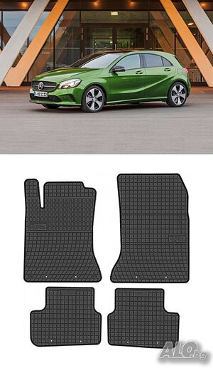Гумени стелки Frogum съвместими с Mercedes-Benz A-Class W176 (2011-2018)