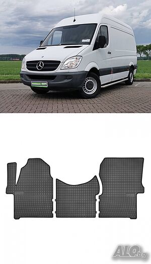 Гумени стелки Frogum за Mercedes-Benz Sprinter 06-18 VW Crafter 06-17