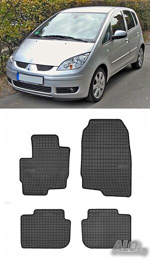 Гумени стелки Frogum съвместими с Mitsubishi Colt VI 2008- 5 врати