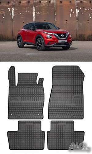 Гумени стелки Frogum съвместими с NISSAN JUKE 2019+
