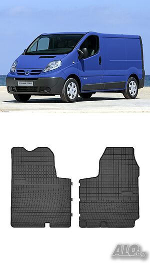 Гумени стелки Frogum за Nissan Primastar 2006, Opel Vivaro 2001 - 2014, Renault Trafic 2001 - 2014