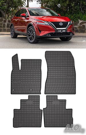 Гумени стелки Frogum съвместими с Nissan Qashqai 2021+