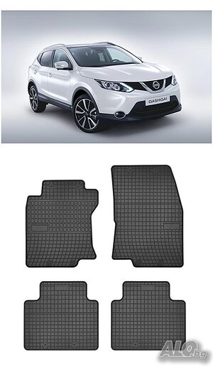 Гумени стелки Frogum за Nissan Qashqai II (2013-2021)
