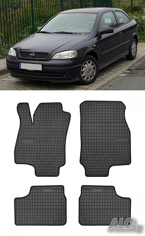 Гумени стелки Frogum съвместими с Opel Astra II G - (1998-2004)
