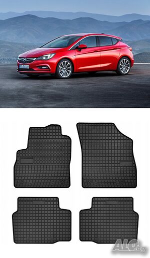 Гумени стелки Frogum съвместими с Opel Astra K 2015-