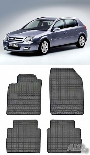 Гумени стелки Frogum съвместими с OPEL VECTRA C KOMBI (2002-2008) / OPEL SIGNUM (2003-2008)