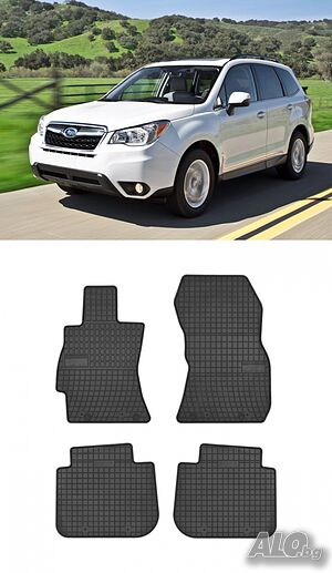 Гумени стелки Frogum за Subaru Forester 12-18 Legacy 09-14 Outback 09-14