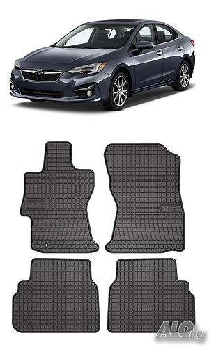 Гумени стелки Frogum съвместими с Subaru Impreza V 2016-2023