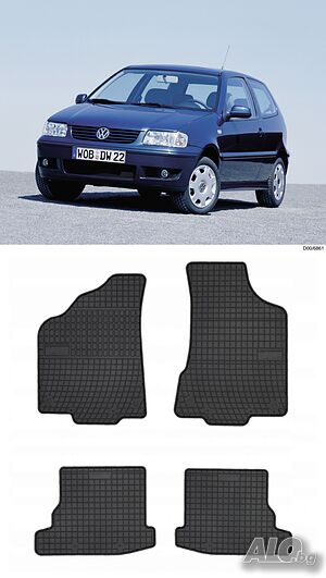 Гумени стелки Frogum съвместими с VW Polo 1999-2001 Seat Ibiza 1999-2002