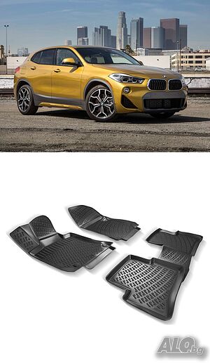 Гумени стелки RizLine съвместими с Bmw X2 F39 2018-