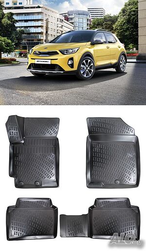 Гумени стелки Rizline съвместими с Kia Rio Kia Stonic (2017-)