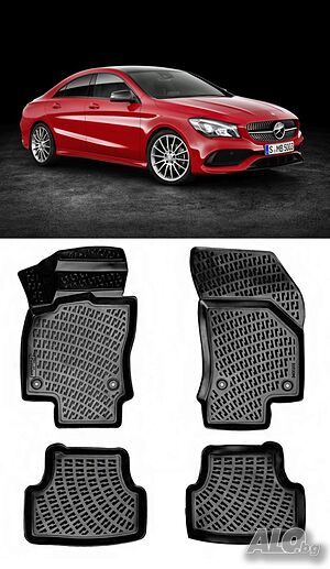 Гумени стелки Rizline съвместими с Mercedes C117 2013-2019