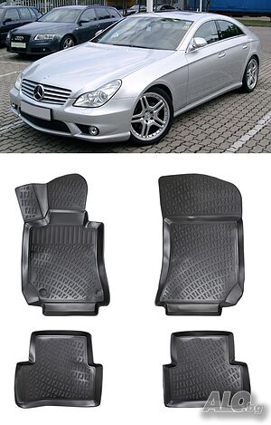 Гумени стелки RizLine съвместими с Mercedes CLS 04-10