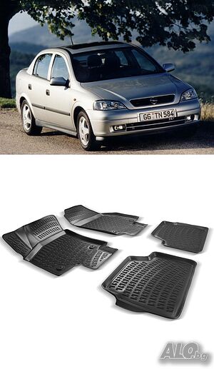 Гумени стелки RizLine съвместими с Opel Astra G 1998-2004