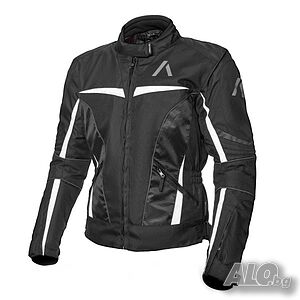 Текстилно мото яке ADRENALINE LOVE RIDE Black протектори подплатa