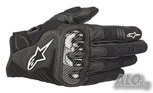 Топ Цена Мото ръкавици за мотор ALPINESTARS SMX-1 AIR V2 BLACK/BLACK