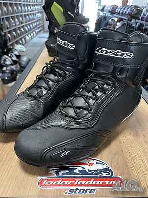 Мото боти ALPINESTARS FASTER 2,45, като нови, протектори, оригинални