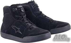 Ликвидация Мото боти обувки Alpinestars Chrome Shoes Black/Black,45