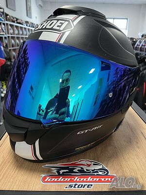 Mото каска за мотор SHOEI GT-AIR,M 57-58 см., плака и два визьора