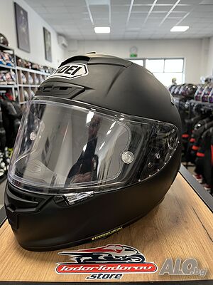 Мото каска SHOEI X-SPIRIT 3 Matt Black,M 57-58, като нова, оригинална!