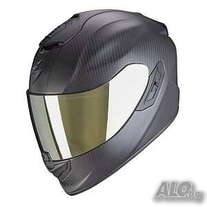 Мото Каска SCORPION EXO-1400 CARBON AIR Black Matt,oчила.,L 59-60 NEW