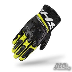 Къси мото ръкавици SHIMA BLAZE FLUO, карбонови протектори