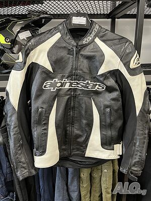 Кожено мото яке за мотор ALPINESTARS GP PLUS,50-M, всички протектори