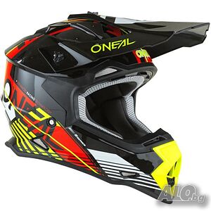 ТОП ОФЕРТА Мотокрос мото каска ONEAL 3 SRS RUSH M 57-58 см.NEW