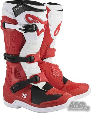 Мотокрос Ендуро / офроуд мото ботуши Alpinestars Tech 3, номер 48