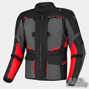 Мъжко трислойно ендуро мото яке за мотоциклет SHIMA HERO Red 2.0
