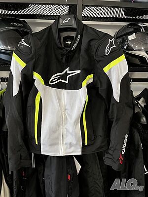 Лятно мото яке ALPINESTARS T-SPS AIR White /Fluo, протектоири 232.74 лв. / 119 €