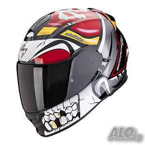 Мото Каска SCORPION EXO-491 Pirate Red, очила,XL 61-62 см.NEW 2025 316.84 лв. / 163 €