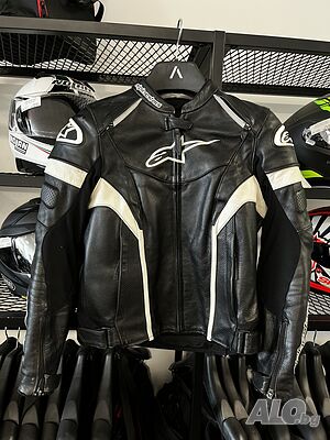 Дамско кожено яке ALPINESTARS STELLA GP PLUS V2 BLACK,42 М, оригинално 293.18 лв. / 149.90 €