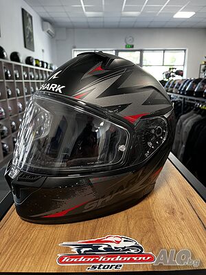 Мото каска SHARK D-SKWAL 3 2,S 55-56см. очила, добро състояние 273.62 лв. / 139.90 €