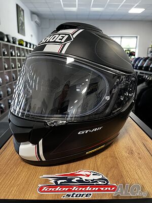 Мото каска SHOEI GT-AIR TC-10 LUMA,S 55-56см, вградени очила Аксесоари | Резервни части, консумативи,  аксесоари | Труд