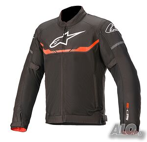 Лятно мото яке ALPINESTARS T-SPS AIR BLACK/RED, протектоири,XXL-58,NEW