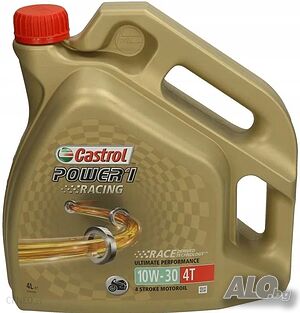 Двигателно масло за мотор CASTROL POWER 1 RACING 4T 10W30 4L