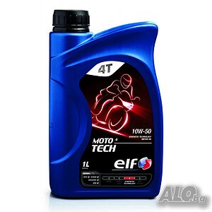 Двигателно масло за мотор ELF MOTO 4 TECH 10W50 1L 4T