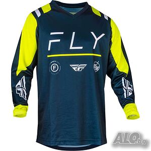 ТОП ЦЕНА Мотокрос блуза за мотор FLY RACING F-16 GREEN/FLUO