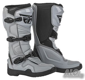 Ендуро мото ботуши FLY MAVERICK BLACK/GRAY всички протектори NEW