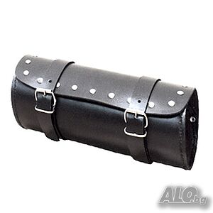 Кожена мото чанта за инструменти ADRENALINE TOOLER STUDS BLACK